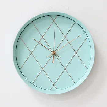  INS Fierbinte design de Top Ceas de Perete Tăcut Stil Nordic Ceas de Perete Camera de zi Acasă Decorare de Moda Agățat de Perete Ceasuri de 12 Inch