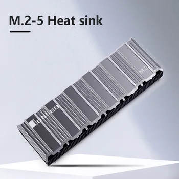  Jonsbo M. 2-5 din Aliaj de Aluminiu M. 2 SSD de Răcire radiator M2 2280 Solid state Hard Disk Radiator cu Pad Termic