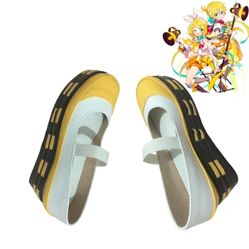  Kagamine Rin/Len Femei Cosplay Pantofi Cizme Personalizate Dimensiune