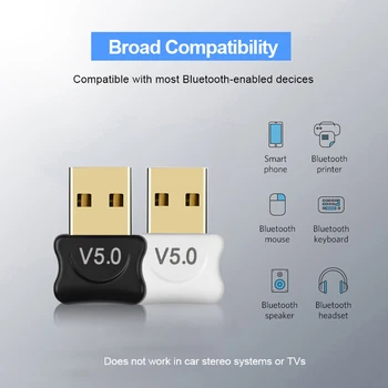  Kebidu Mini BT 5.0 Adaptor USB Dongle USB Wireless Bluetooth Transmițător 5.0 Receptor de Muzică Bluetooth Adaptor Pentru Calculator PC