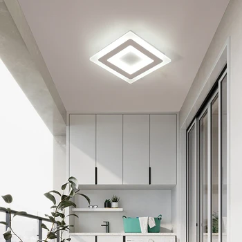  LODOOO cu Led-uri Moderne Lustre Pentru Dormitor Studiu de Piata Ultra-subțire de Bucătărie lumini Plafon Vestiar Balcon Candelabru Tavan