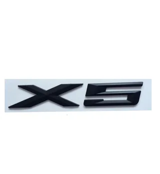  Matt Litere Negre Portbagaj Embleme Numărul Emblema, Insigna pentru BMW X1 X3 X4 X5 X6 Z4 GT