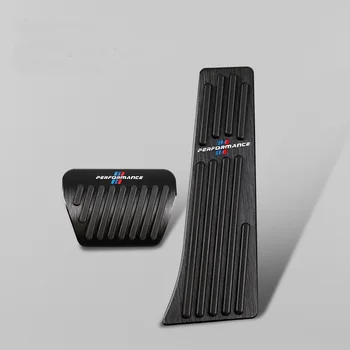  Mașină neagră Pedala Acoperă Non-alunecare din Aliaj de Aluminiu de Accelerație Pedala de Frână Capac pentru BMW X5 G05 E60 E63 E90 E84 F07 F10 F11G30 G38 G06