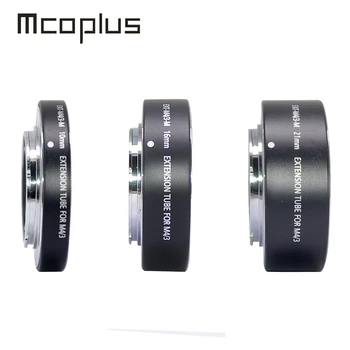  Mcoplus Auto Focalizare Macro Extensia Obiectiv Tub Inel de 10mm 16mm 21mm pentru Panasonic, Olympus Micro 4/3 M4/3 Montați Camera Mirrorless