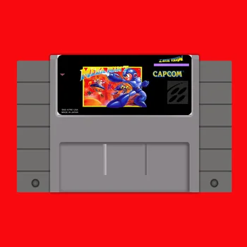  Mega Man 7 16 biți Mare Gri Carte de Joc Pentru statele UNITE ale americii NTSC Jucător Joc Picătură de Transport maritim