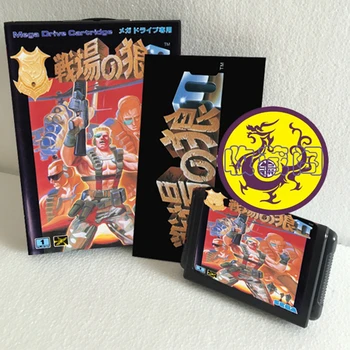  Mercenari Cu JP Cutie Și JAP Manual 16bit MD Carte de Joc Pentru Sega Mega Drive Pentru Genesis