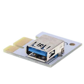  Mini PCI-E Extins Linia de Card Adaptor USB 3.0 PCI-E 1X la 16X Grafică Cablu de Extensie pentru Calculator PC Extensie Cablu de Alimentare