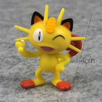  Mini Pokemon Figura De Acțiune Anime Monstru De Buzunar Model Cadou Jucărie Brionne Cosmog Leafeon Mareanie Marshadow Meowth Metang Mimikyu
