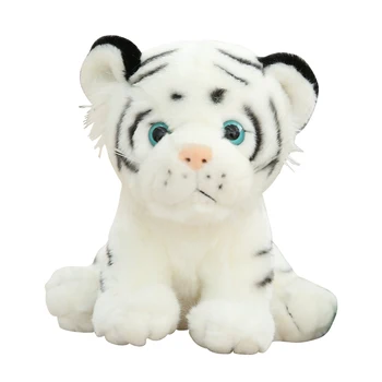  Minunat Nou sosire Simulare Mic Tigru Păpușă Jucărie de Pluș Drăguț Tigru Siberian Papusa Tigru Alb Ragdoll Copii Cadou de Ziua de nastere