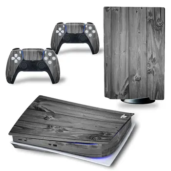  Modele de lemn Impermeabil piele Jocul PS5 Piele Autocolant Decal Acoperire pentru PlayStation 5 Console si Controllere PS5 Piele Autocolant #1300