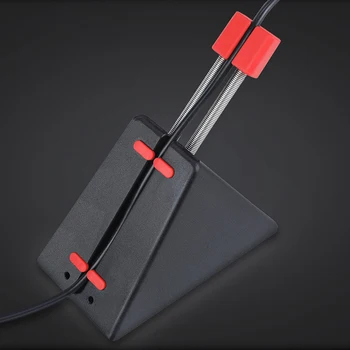  Mouse-ul suportului de Cablu Mouse Bungee Cord Clip Sârmă Organizator Flexibil pentru Soareci Perfect Joc CS CF LOL
