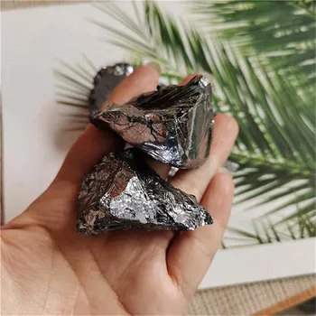  Naturale Terahertz prime de cristal tipul de piatră prețioasă gri pietre brute pentru vindecare reiki