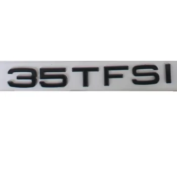  Negru lucios 35TFSI 40TFSI 45TFSI 50TFSI 55TFSI TFSI Embleme, Insigne Emblema pentru Audi A3 A4 A5 A6 A7 A8 A4L A6L A8L Q3 Q5 Q7 Q8 Q8L