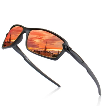  Noi Oamenii Polarizat ochelari de Soare de Designer de Brand Pătrat Sport Ochelari de Soare de sex Masculin de Conducere Pescuit Ochelari Femei UV400 Ochelari de Călătorie