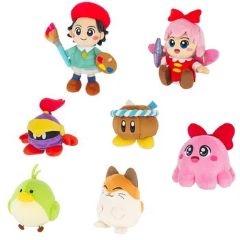  Noua jucarie de Desene animate Drăguț Kirby Papusa de Plus Animal de Pluș Jucărie pentru Copii Cadou de Ziua Decor Acasă Toate Stele de Colectare Cadou Joc