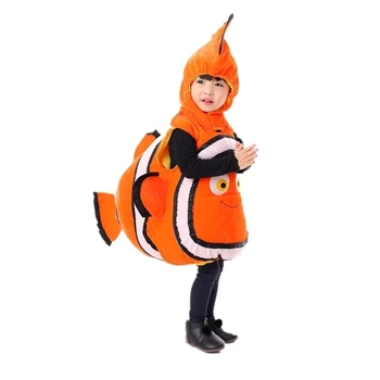  Noul Film Clasic Anime Pește Clovn Moni Copil Drăguț Cosplay Costum De Halloween, De Crăciun Copilul Combinație Juca Costum