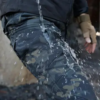  Oamenii Armata Iarna Impermeabile Jachete Militare De Luptă Pantaloni Tactice Pantaloni Airsoft Paintball Camping Drumetii Vânătoare De Haină De Lână