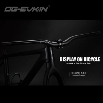  OG-EVKIN HB-014 Riser Bar 740mm Carbon Munte Ghidon Mat Ghidon Biciclete Biciclete Drop Bar Piese de Bicicletă MTB Ghidon