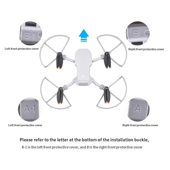  Pentru DJI Mavic Mini 2/Mini/Mini SE Propeller Guard Drone Eliberare Rapidă Elice de Protecție Inel Protector Cușcă Drone Accesorii
