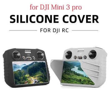  Pentru DJI Mini 3 Pro cu Capac de Silicon Protive Caz de Control de la Distanță Caz pentru DJI Mini 3 Pro Caz cu Capota Accesorii