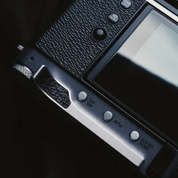  Pentru Fujifilm XE4 Aluminiu Odihnă Degetul mare Degetul Degetul mare de Prindere Cu Piele Autocolant de Cald Capac papuc Accesorii aparat de Fotografiat