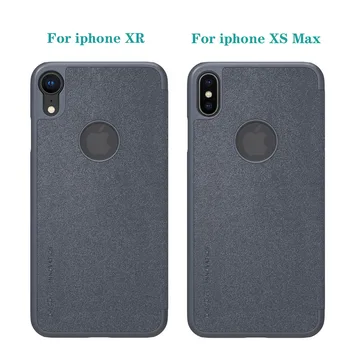 Pentru iPhone XR XS Max acoperi Caz Flip NILLKIN Sparkle super-subțire de Buzunar Carte de Telefon husa flip PU piele caz pentru iPhone XS Max