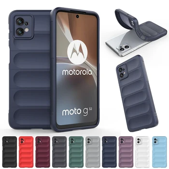  Pentru Motorola G32 Caz Moto G 32 Coque Funda Silicon Moale de Piele-Friendly TPU Protecție Telefon Barei de protecție Moto G32 Acoperi