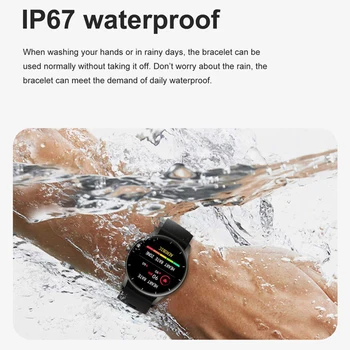  Pentru Xiaomi, Huawei Sport Smartwatch Bărbați Ceas Inteligent Bluetooth Apel de Fitness ceas Inteligent Exterior Impermeabil ceas Inteligent +Cutie