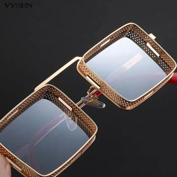 Piața de moda Steampunk ochelari de Soare Pentru Barbati 2022 Nou de Lux Punk Ochelari de Soare pentru Femei de Metal ochelari de soare Oculos De Sol Masculino Luxo