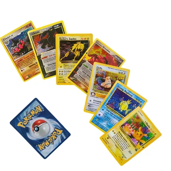  Pokemon a 25-a Aniversare PTCG DIY V Max Flash Card Pikachu Charizard Trainer Jocuri de Luptă Colectie Rara Carduri de Jucarii si Cadouri