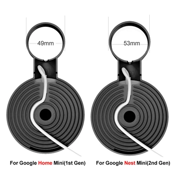  Priză cu Montare pe Perete Suport pentru Start Google Mini(1st Gen) și Google Cuib Mini(2st Gen) economie de Spațiu Accesorii Compact Caz Plug