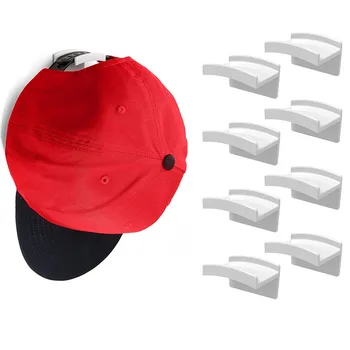  Pălărie Cârlige de Baseball Capac Cârlig Dublu-Adezivă montat pe Perete Raft de Depozitare de Depozitare a Hainelor și Organizația Pentru Sepci de Baseball
