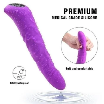  Realistic Dildo Vibrator pentru Femei Clitoris, punctul G Stimulator Moale de Silicon Vibrator sex Feminin Masturbator Adult Jucarii Sexuale pentru Femei