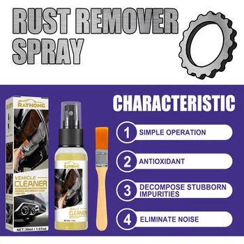  Rust Remover Spray Multifuncțional Din Metal Cromat Vopsea Auto Roata Anti-Rugina Agent Rust Remover Opri Rugina Si Coroziune Permanent