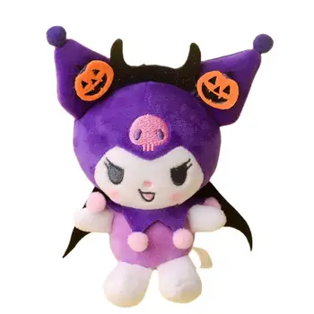  Sanrio 10Cm brelocuri Halloween Demon Kuromi Cinnamoroll Babycinnamoroll Pisica Papusa de Plus Pandantiv Cadouri pentru Prietenii Copiilor