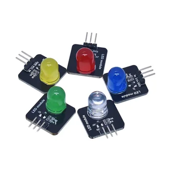 Smart Electronice bloc 10mm LED-uri emițătoare de lumină modulul indicator light-emitting tub compatibil cu arduino