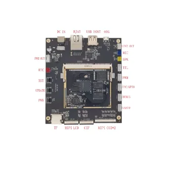  Smartfly Rockchip RV1126/ RV1109 Aur Degetul Core Bord Quad core ARM Cortex A7 32 bit integra NEON & FPUtes 1G DDR3 8G eMMG