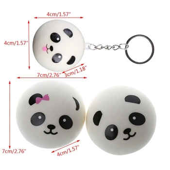  Squishy Panda Bun Eliberare De Stres Mingea Lent În Creștere De Decompresie Jucării Jucării Pentru Copii