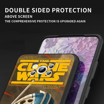  Star Wars Jedi Knight Pentru Xiaomi Civi Mi Poco X4 X3 NFC F3 GT M4 M3 M2 X2 F2 C3 Pro 4G 5G Negru Moale TPU Caz de Telefon
