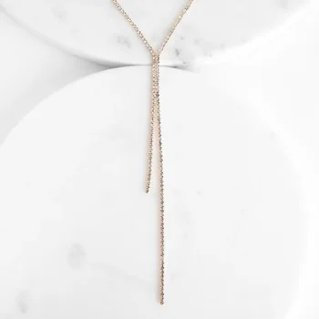  StoneFans Multi-pune Declarație Stras Lanț Colier Collares de Lux Ciucure Lung Nacklaces pentru Femei Accesorii Bijuterii Cadou