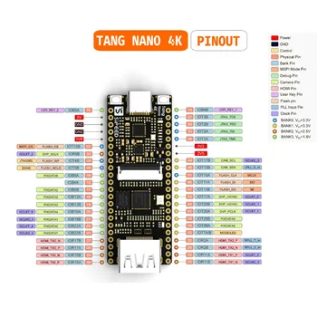  Tang Nano 4K Engelbrecht Minimalist FPGA Scop Dezvoltarea Bord Compatibil HDMI Camera, cu OV2640 Camera