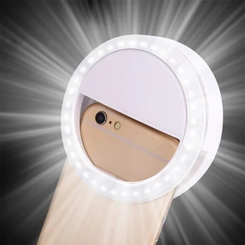  Telefon mobil Luminoasă cu LED-uri de Lumină Inel Clip Pentru Iphone 14 Pro Max Plus Portable Selfie LED-uri aparat de Fotografiat Selfie Flash de Lumină pentru Iphone 13
