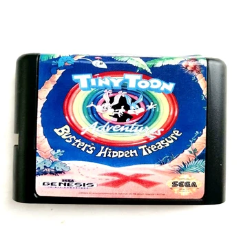  Tiny Toon Adventures 16 biți MD Card de Memorie pentru Sega Mega Drive 2 pentru Geneza SEGA Megadrive