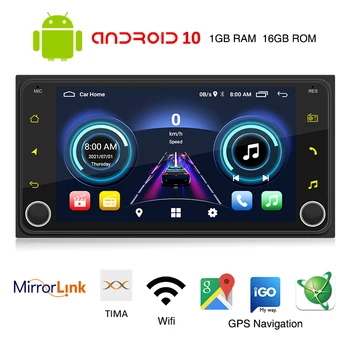  Toyota Android Carplay 2 Din Radio Auto Bluetooth Android-Auto RDS GPS de Navigare WiFi USB Unitate Cap pentru Corolla, Yaris AVR4 Camry