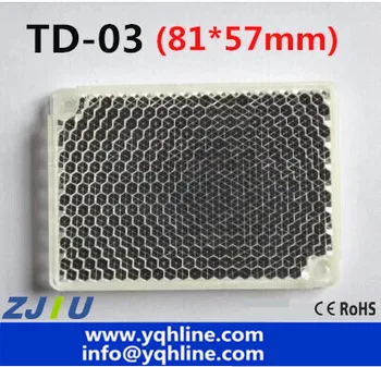  Transport gratuit TD-03 senzor fotoelectric reflectorizante placa senzorului de mișcare comutator oglinda 80 *56mm