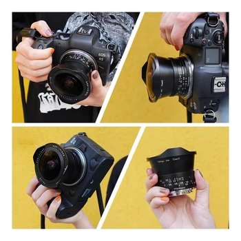 TTArtisan 7.5 mm F2 APS-C cu Unghi Larg de Lentile Fisheye pentru SONY E, FUJI X Canon M Nikon Z Leica L Panasonic Olympus M43 Lentila aparatului de Fotografiat