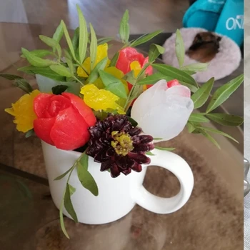  Tulip Lumânare Matrite Flori de Mucegai Bucătărie, Bicarbonat de Rășină de Silicon Forme Decorațiuni 3D DIY Lut Ambarcațiunile de Săpun de Luare Furnizor m2798