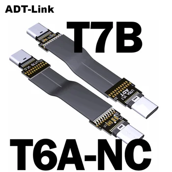  USB 3.2 Tip C, tv cu televiziune prin Cablu /ADT-Link USB 3.2 Tip C Tip C Cablu Plat Pentru Navigator GPS, ROCK Pi 4 Raspberry Pi