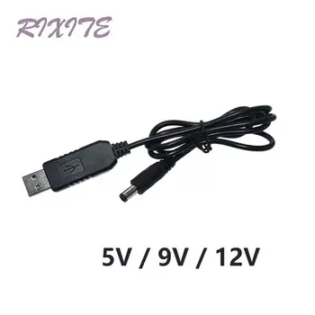 USB Power Boost Cablu DC 5V DC 9V / 12V Cablu de Încărcare Impuls de Energie Modulul Convertor USB Cablu Adaptor 2.1x5.5mm Plug