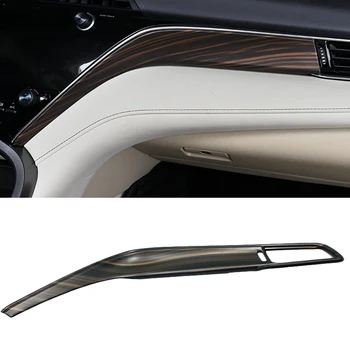  Volan Buton Cadru de Cap Gear Knob Capacul Central Benzi Autocolante de Interior ABS Aur Lemn Pentru Toyota Camry 2018 2019 2020